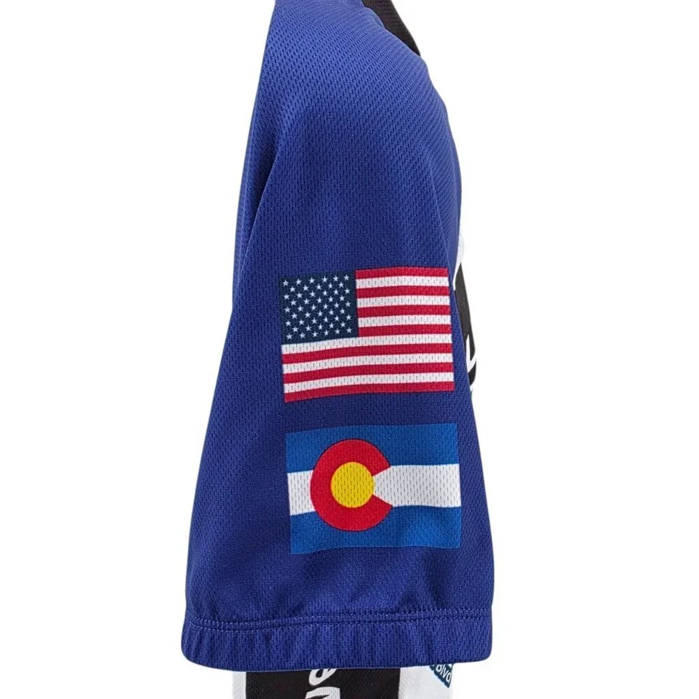 Pearl Izumi Mens Small Cycling Jersey USA Pro Challenge 2012 Colorado  *Autograp